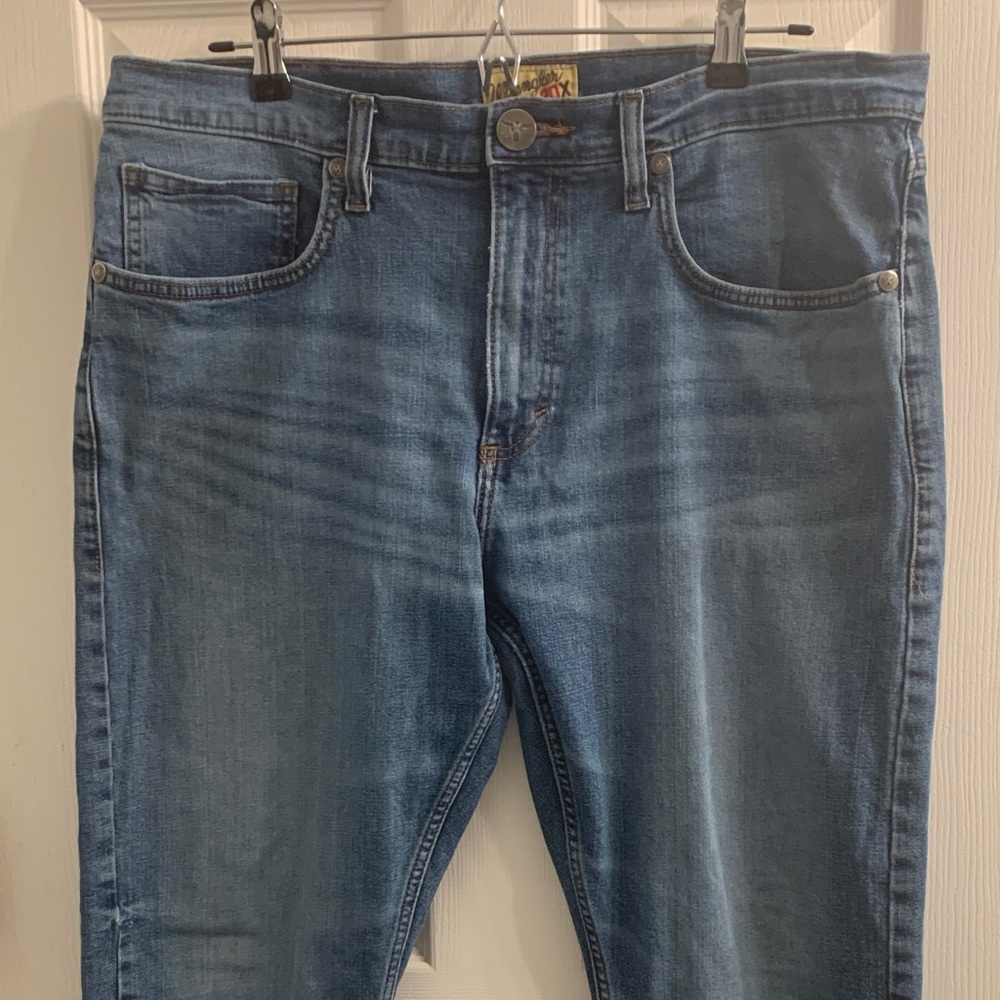 Wrangler 20X Style 42 Vintage Slim Boot Men's Jeans Medium Blue Wash 38/32 VGUC